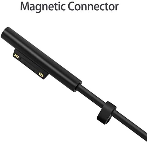 Surface Pro 6 Pro 7 Charger, 65W Power Supply Adapter for Microsoft Surface Pro 3/4/5/6/7/X, Surface Book, Surface Laptop 1/2/3, Surface Laptop Go, Surface Go, with 6.2ft Power Cord