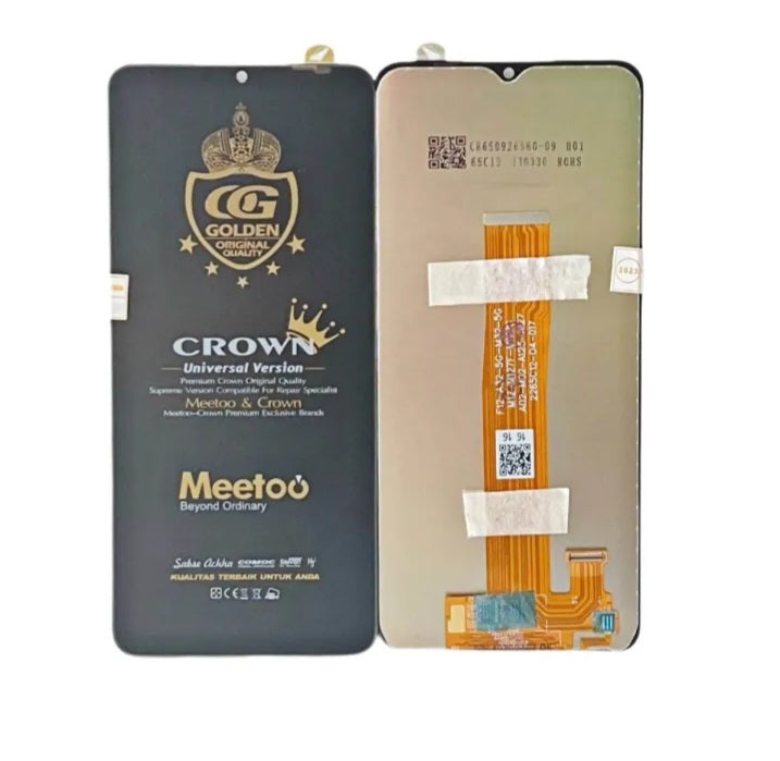 MeToo Samsung Galaxy A12 Original Complete Screen - Compatible with LCDs Samsung M12