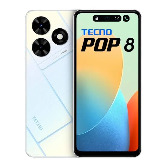 Tecno pop 8 128GB 2GB pre-owned smartphone