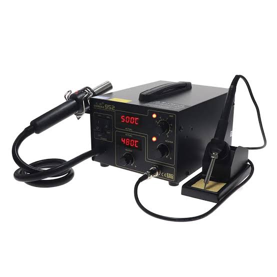 Gordak 952 Rework Station - 2-in-1 Soldering Gun and Blower