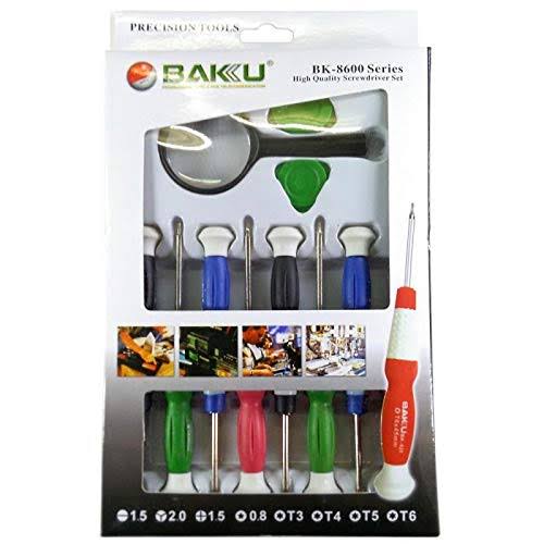 Baku 8600 Precision Tool Set - 10-Piece Kit for Electronics Repairs