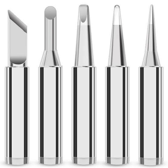 Diverse Soldering Iron Tips Set for Varied Applications