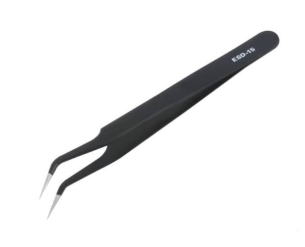 tweezers curved