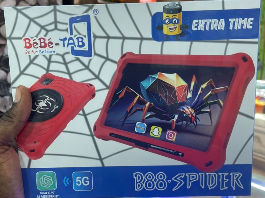 BEBE-TAB B88 SPIDER 6GB 256GB kids learning tablet with lots of gifts