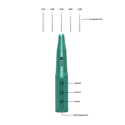 2UUL rechargeable polish drill pen for professional phone repair