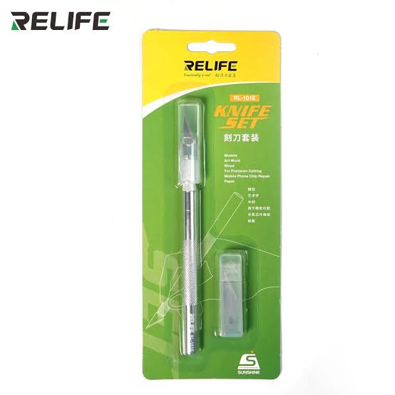RELIFE RL-101E Precision Knife Set – Multi-Functional Repair & Hobby Blade Kit