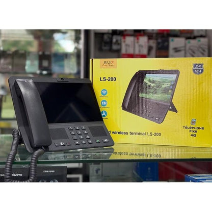 SQ Mobile SQ LS-200: 4G LTE Android Landline Phone with 16GB+2GB RAM