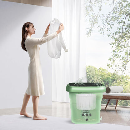 Mini Camping Washing Machine with Spinner, L Portable Mini