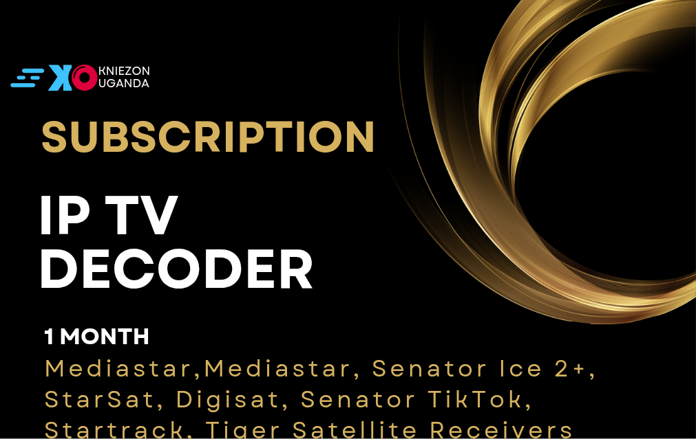 IP Pay tv decoder 1 month subscription 