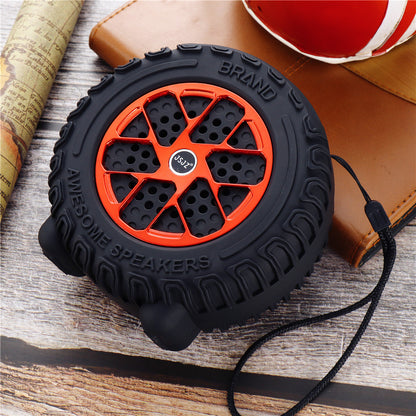 JZ-200 Wireless Mini Creative BT Speaker with FM Radio Support TF/BT/USB Function Mini Portable Stereo Woofer Wireless Speaker