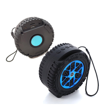 JZ-200 Wireless Mini Creative BT Speaker with FM Radio Support TF/BT/USB Function Mini Portable Stereo Woofer Wireless Speaker