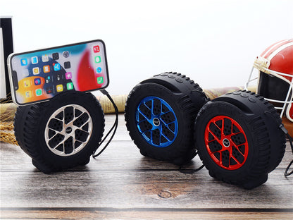 JZ-200 Wireless Mini Creative BT Speaker with FM Radio Support TF/BT/USB Function Mini Portable Stereo Woofer Wireless Speaker