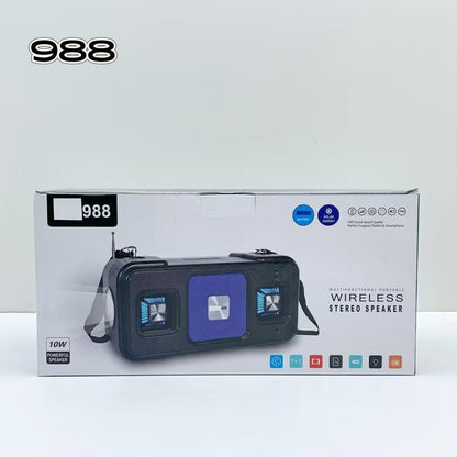 New Style SY-988 Outdoor Solar Energy Bluetooth Speaker Multifunctional With Flashlight Subwoofer Wireless Speaker