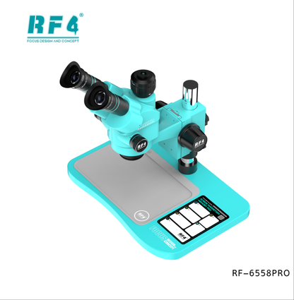 RF4 RF-6558 pro three eyepiece microscope