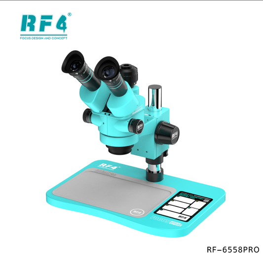 RF4 RF-6558 pro three eyepiece microscope