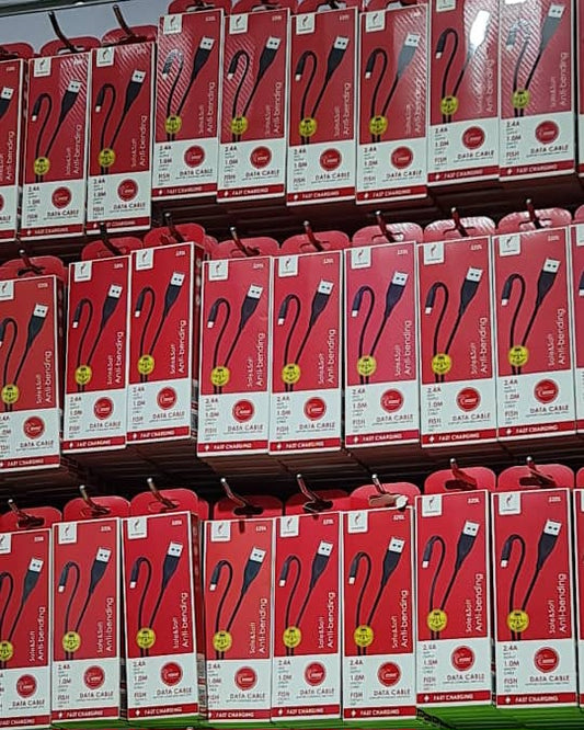 Safe and Soft Anti-Bending USB Type-C Data Cable - 1.0m Long