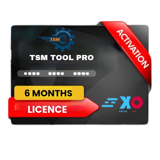 TSM tool pro 6 months activation credits