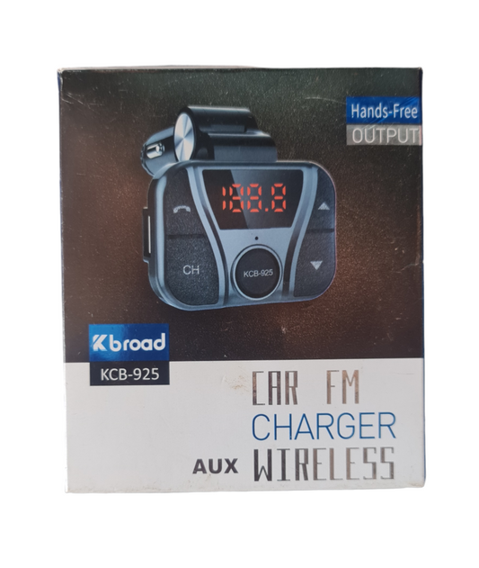 Kcb-925 bluetooth and fm car charger
