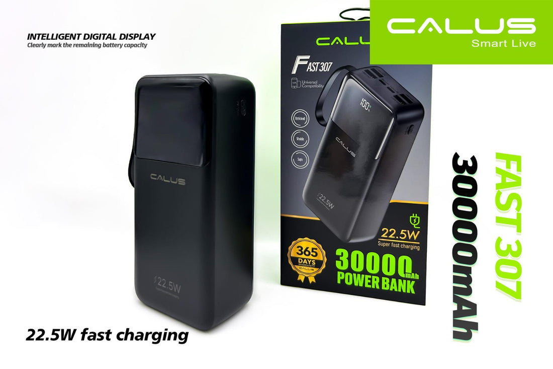 Calus Fast 307 30,000mAh power bank with 22.5w Fast Charging – kniezOn ...