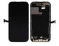 Phone screen and digitizer assembly on a white background