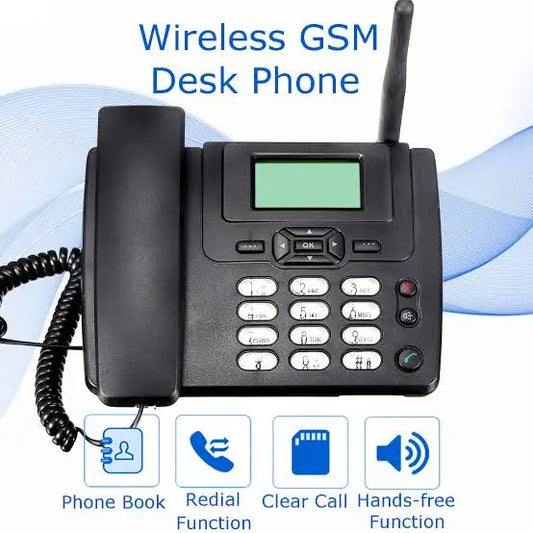 SQ Mobile LS930 Dual Sim Wireless Landline Desktop Phone
