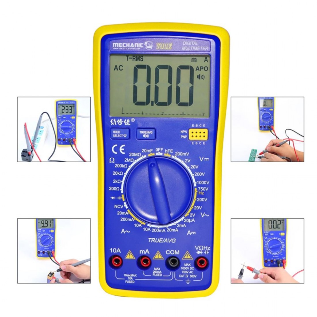 Mechanic v90E professional digital multimeter