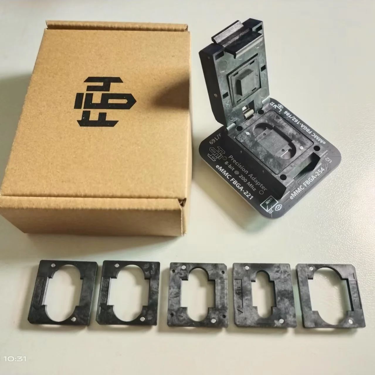 F64 EMMC 4 in 1 BGA socket adapter for f64 box