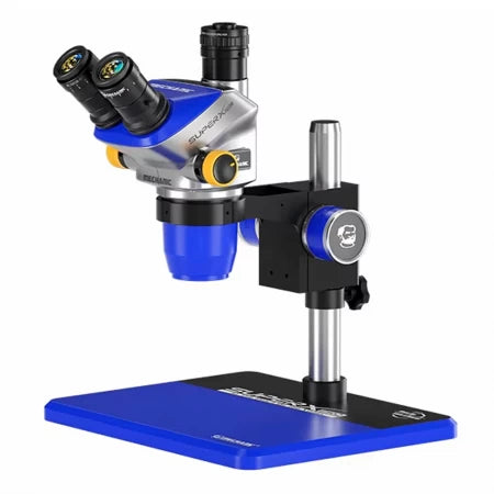 MECHANIC SUPER X PRO  B11 Trinocular Microscope 6.5X-52X Continuous Zoom Camera Mobile Phone PCB Repair Metal