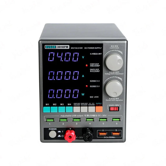 SUGON 3010PM 30V 10A Programmable DC Power Supply with built in short killer