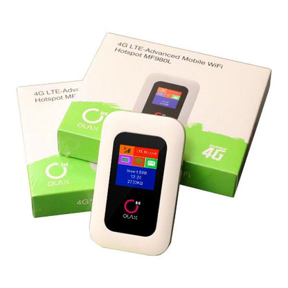 OLAX MF980L Mobile Hotspots Wifi Modem Device With LCD 150Mbps
