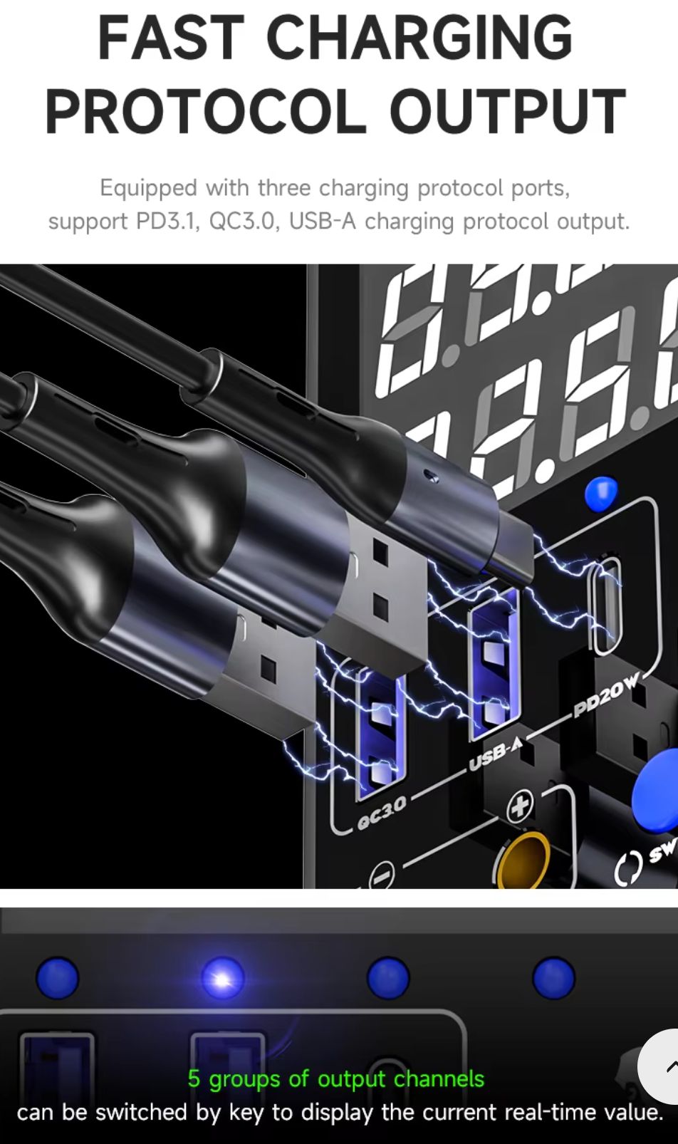 Mechanic dc 2405 power supply