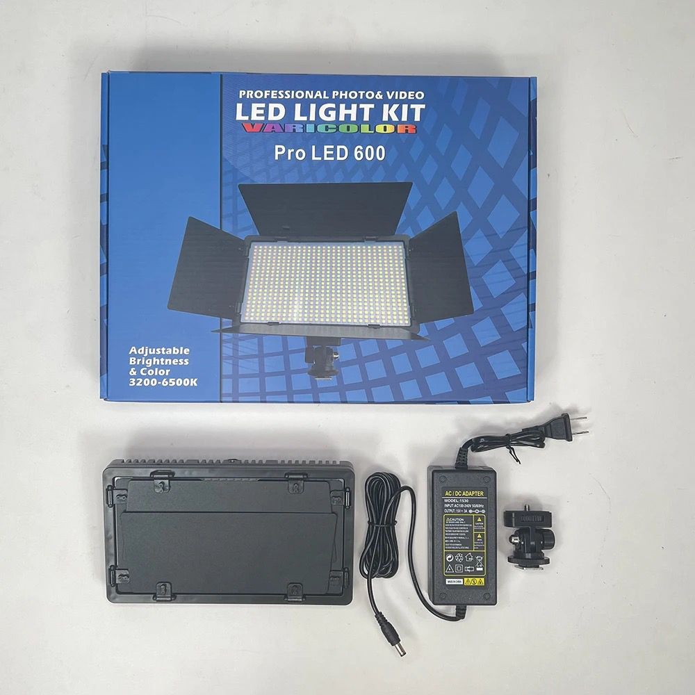 Professional photos and video LED light kit-pro LED 600
