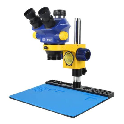 MECHANIC D75T binocular stereo microscope with 7X 50X continuous zoom