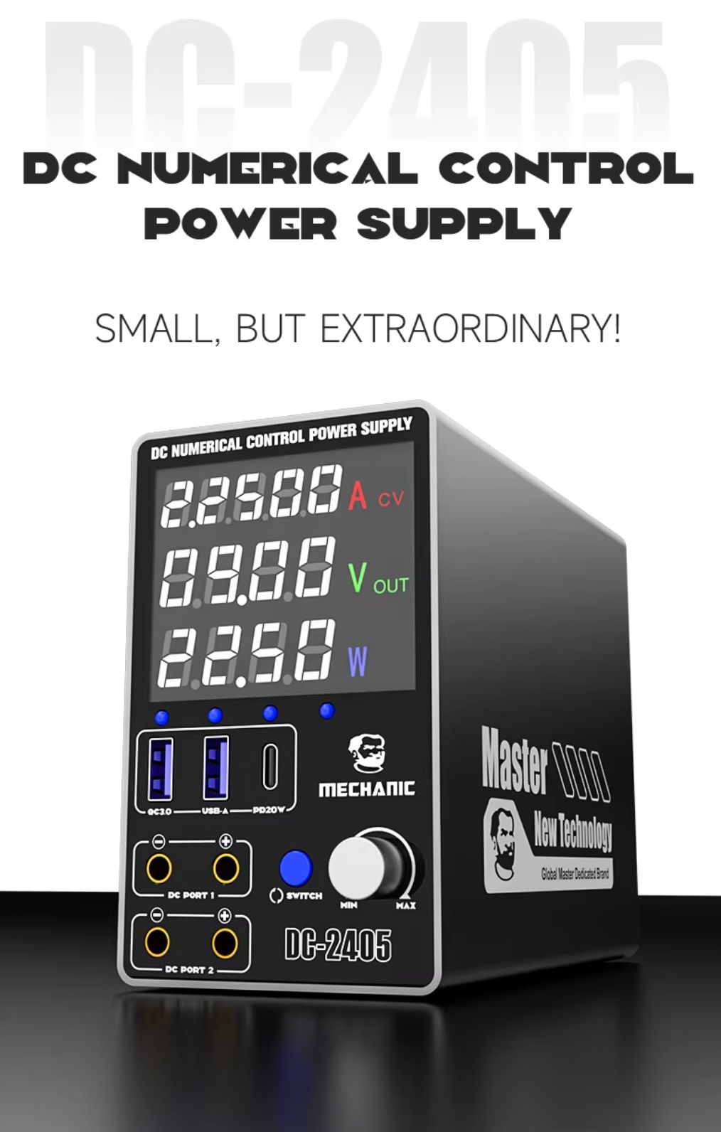 Mechanic dc 2405 power supply