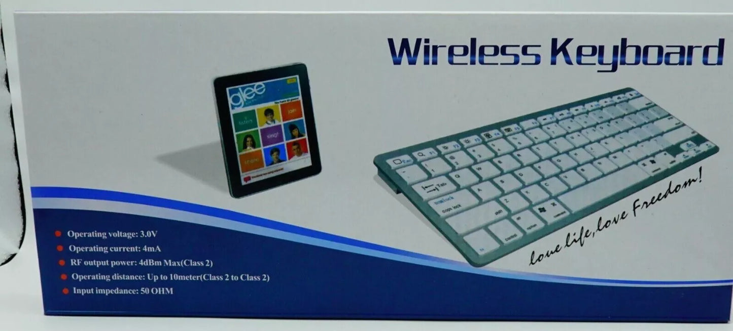 Wireless Bluetooth Keyboard, Model: BK3001